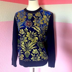 Tory Burch seater with velvet detailing